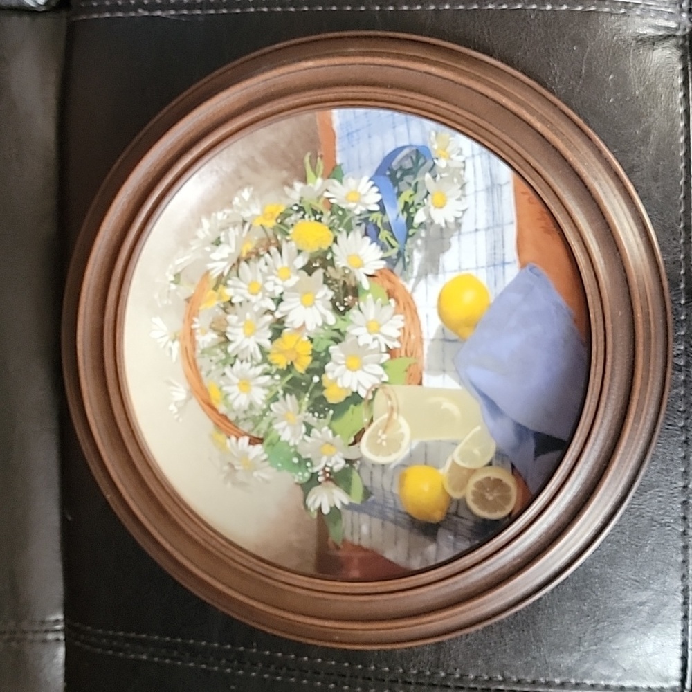 Vintage 1988 W S George, The Daisies Collector Plate